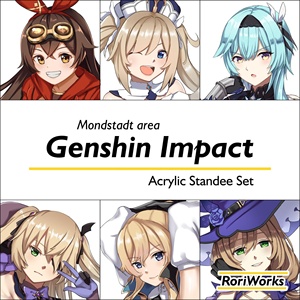 OEM ตัวละคร ODM อะคริลิค <span class=keywords><strong>genshin</strong></span> <span class=keywords><strong>impact</strong></span> mondstadt อะนิเมะ - Product Image 1