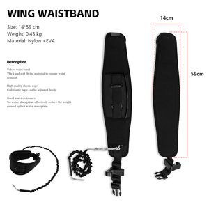 Correa de cintura para Wing Surfing y Wingfoil, Correa de cintura/pecho de liberación rápida para Surfing, Correas de SUP desmontables para Surfistas de Río - Product Image 2