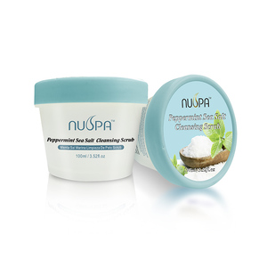 Nuspa hữu cơ bạc hà Exfoliator da đầu chà massage muối biển dầu gội cho chống ngứa - Product Image 1