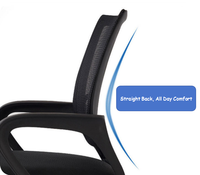 Chaise de bureau ergonomique pivotante en maille, réglable en hauteur, vente en gros d'usine, best-seller