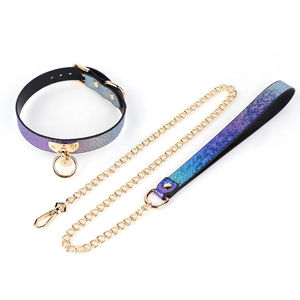Collier de traction haut de gamme sexy pour couples, collier de cou pour entraînement, produits pour adultes, équipement de bondage, accessoires sexuels - Product Image 2