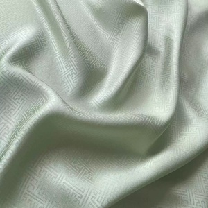 Tessuto in Seta Jacquard con Motivo <span class=keywords><strong>Meander</strong></span> Cinese, 100% Seta di Gelso, 19mm, Design Leno Fine per Abiti da Donna - Product Image 5