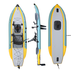 <span class=keywords><strong>Kayak</strong></span> de Pesca Inflable Plegable de PVC con Pedales, 3.6m, para Ríos y Pesca en el <span class=keywords><strong>Mar</strong></span>, Capacidad para 1 Persona, Ecológico - Product Image 6