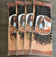 Extensions de cheveux synthétiques en gros pour tresses africaines, bouclées, ondulées et souples, pour un tressage facile