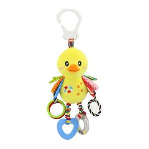 Heureux singe bébé lit suspendu jouet en plastique souple Animal hochet pendentif avec <span class=keywords><strong>dent</strong></span> gomme BB anneau papier peluche jouet - Product Image 4