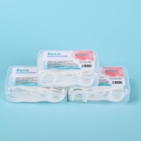 Fil dentaire en nylon aromatisé à la menthe, boîte portable, sans danger pour les gencives, soins bucco-dentaires, marque Ruike, vente en gros, personnalisable