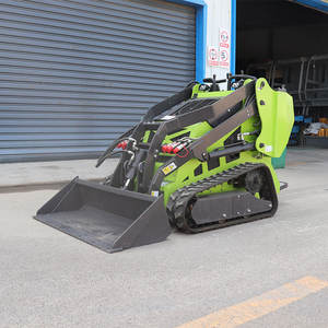 Mini-chargeuse sur chenilles diesel de fabrication chinoise, certifiée CE/EPA, capacité de la benne de 0,2 m³, moteur Honda de 17 kW - Product Image 3