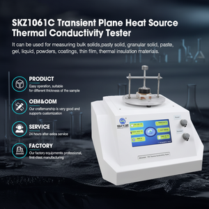 SKZ1061C TPS Wärmeleitfähigkeitsmessgerät für Kolloidpaste, Granulat, Beschichtungsfilm, Isoliermaterialien OEM - Product Image 1
