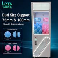 Distributeur automatique interactif de capsules surprise à monnayeur, jeu d'arcade pour enfants et divertissement familial