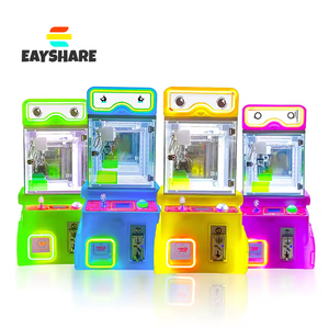 เครื่องเกมคีบตุ๊กตาหยอดเหรียญ EAYSHARE แบบมินิ พร้อมไฟกระพริบ สำหรับสวนสนุก เด็กอายุ 6 ปีขึ้นไป - Product Image 2