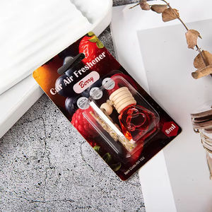 맞춤형 향기 액체 자동차 공기 청정기 향수 아로마 테라피 교수형 자동차 공기 청정기 병 - Product Image 1