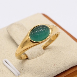 Custom Colorful Gemstone <b>Ring</b> Fine Jewelry Gold Plated Stainless Steel <b>Ring</b> <b>Opal</b> Stone <b>Rings</b> for Women - Product Image 3