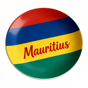 Assiette de <span class=keywords><strong>voyage</strong></span> personnalisée sur le thème des î<span class=keywords><strong>les</strong></span> <span class=keywords><strong>Canaries</strong></span>, des î<span class=keywords><strong>les</strong></span> des Mariennes du Nord, de Maurice, de Sainte-Hélène et de Madagascar, assiette ronde en céramique tendance - Product Image 4