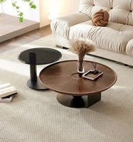 Nouvelle table basse minimaliste française pour salon - Style designer - Table à thé/table centrale moderne de luxe léger pour petite maison