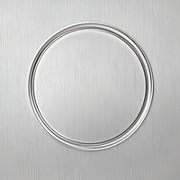 Étiquette de bouteille de parfum en métal de luxe, personnalisée, gravée, en aluminium, étiquette décorative, étanche, logo de parfum, badge OEM ODM