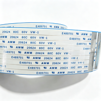 Câble FFC pour tête d'impression DX5 de 500 mm, câble plat flexible AWM20624 pour la réparation d'imprimantes jet d'encre grand format