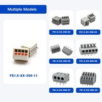 Bloc de bornes à ressort AOSI KF239 10A 300V 3,5 mm 28-14AWG Connecteur de fil pour carte de commande PCB