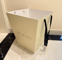 Nouvelle conception, boîtes en carton personnalisées de grande taille pour fleuristes, avec couvercle, emballage cadeau pour fleuristes, sac fourre-tout