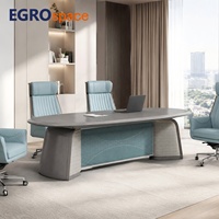 Muebles Comerciales EGROspace, Escritorio para Sala de Conferencias, Mesa de Reuniones de Lujo para Directivos, Personal y Visitantes
