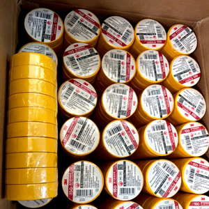 Cinta Aislante Eléctrica MACtape Temflex 3M 150, Cinta de PVC de una Sola Cara para Marcar Cables, Agrupar y Sellar para Enmascaramiento Eléctrico - Product Image 1