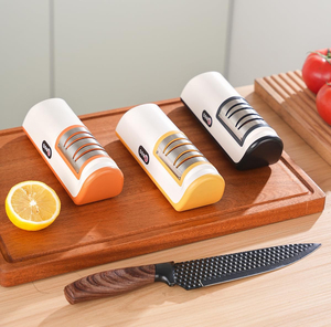 Affûteur de couteaux électrique rapide, outil EDC rechargeable, avec base antidérapante, accessoires de cuisine portables, affûteur de lames - Product Image 3