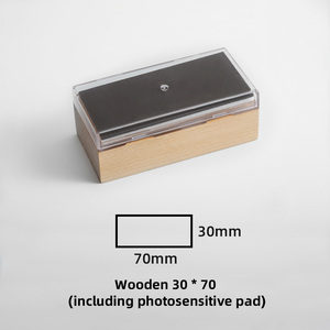 Carta per timbri scintillanti in legno auto-inchiostrazione per uso ufficio-<span class=keywords><strong>Flash</strong></span> in plastica resistente e timbri sigillanti - Product Image 3