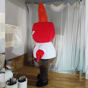 Costume de mascotte de dessin animé professionnel Inside Out Anger de CE Factory, costume de marche de personnage de dessin animé à vendre - Product Image 2