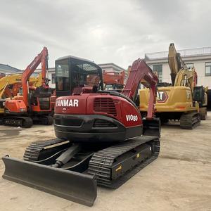 รถขุดขนาดเล็กยันม่าร์ รุ่น ViO80-5B น้ำหนัก 8 ตัน บุ้งกี๋ 0.3 ลูกบาศก์เมตร ปี 2021 เครื่องยนต์ เกียร์ ปั๊ม แบริ่ง ผ่านการทดสอบและตรวจสอบแล้ว พร้อมขาย - Product Image 2