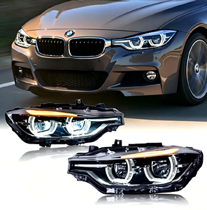 Per <span class=keywords><strong>BMW</strong></span> F30 F35: Nuovo Faro Anteriore Spoon con Doppio Proiettore LED DRL - Aggiornamento da Vecchio a Nuovo, Facelift ad Alta Specificità - Product Image 4