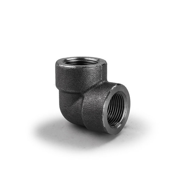 Carbon Steel 2000/3000/6000/9000lb  90 Degree Female Thread Elbows B16.11 Forged Fitting