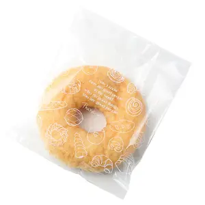 Custom Printed OPP Plastic Candy Biscuits Cookie Self Adhesive Seal Gift Food Bread Packaging Bags