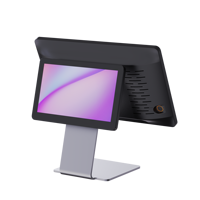 Gmaii – moniteur à écran tactile de pouce à double écran pour kiosque en libre-service, système de gestion de file d'attente, machine de caissier tout-en-un