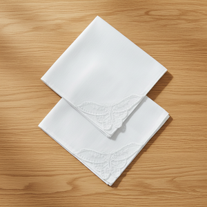 <span class=keywords><strong>Pañuelos</strong></span> <span class=keywords><strong>de</strong></span> Encaje <span class=keywords><strong>Bordados</strong></span> con Flores, Listos para Enviar, 100% Algodón, para Novias, Venta al por Mayor - Product Image 5