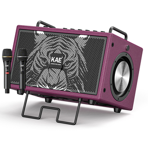 Kae M5 nhỏ xách tay không dây karaoke hoạt động Loa Echo/DSP sạc pin Bluetooth loa cho bên nhà ngoài trời KTV - Product Image 1