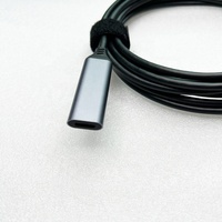 Câble de liaison USB-C à angle droit personnalisé 5m 10m 15m, conducteur en cuivre pur, blindage tressé en PVC pour transfert de données des appareils photo Fuji
