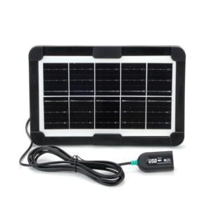 Kit d'éclairage solaire portable multifonctionnel 5-en-1 6V3W 2024 avec stabilisateur USB rechargeable pour applications de jardin - Product Image 3