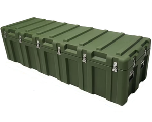 DF HZ175244 339L 340L 341L 342L 344L 345L Catálogo de estuches de almacenamiento de plástico PE verde personalizados de gran capacidad para rollos inyectados - Product Image 1