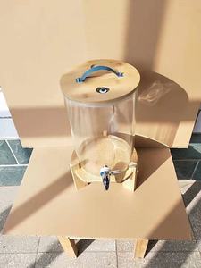 Tarro dispensador de bebidas de grado alimenticio de 5/8/10L con grifos de acero inoxidable - Product Image 5