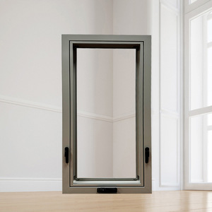 Mỹ loại uPVC mái hiên cửa sổ cách âm đôi kính cửa sổ Trần trên bán - Product Image 3