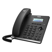 ZYCOO lizone H81 temel VoIP telefon ucuz 2 SIP hesapları ile 128x48 ekran
