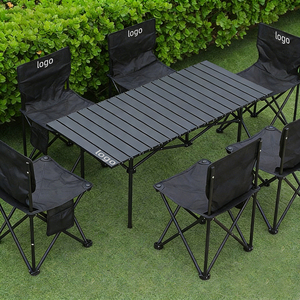 Mesa Plegable para Exteriores, Mesa Enrollable Portátil para Camping, Silla de Picnic, Juego Completo de Equipos y Suministros Lch-camp-005 Lch-cam - Product Image 4