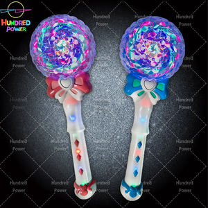 Erstaunliche Spinning Light-Up Zauberstab Stick Magic Angel Fairy LED Disco Ball Kinder Party Favor Toys - Product Image 4