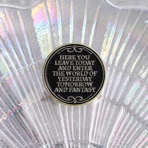 Ở đây bạn rời khỏi Ngày Hôm Nay và bước vào thế giới của ngày hôm qua vào ngày mai và tưởng tượng báo giá hài hước men Pin ma thuật Vương Quốc lối vào mảng bám - Product Image 3