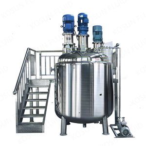 נירוסטה גזירה גבוהה מיכל ערבוב עם homogenizer - Product Image 3