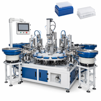 Machine d'assemblage de pointes de pipette automatique QFW à haute efficacité avec contrôle PLC