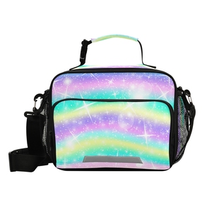 Custom Cartoon Children School thermal Lunch Box Cooler Bags For Girls