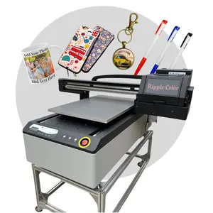 highly recommend uv flatbed printer 6090 with ricoh printhead used uv flatbed printer for sale in india