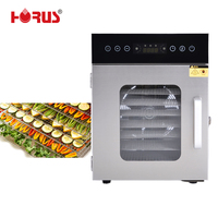 Horus 12-laags elektrische voedseldroger voor fruit, groenten, vlees & dierenvoer, elektrische droogmachine voor de keuken