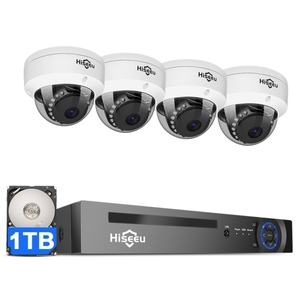 10CH 4K NVR H.265 ชุดเครื่องบันทึกวิดีโอ P2P กล้องไวไฟมินิโฮมไร้สายระบบรักษาความปลอดภัย PK-4HC725 กล้องระบบรักษาความปลอดภัยภายในบ้าน P - Product Image 1
