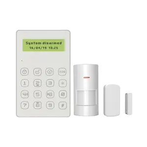 RF 433MHz无线键盘用于图雅家庭报警系统家庭安全支持rfid卡无线报警门铃密码键盘
